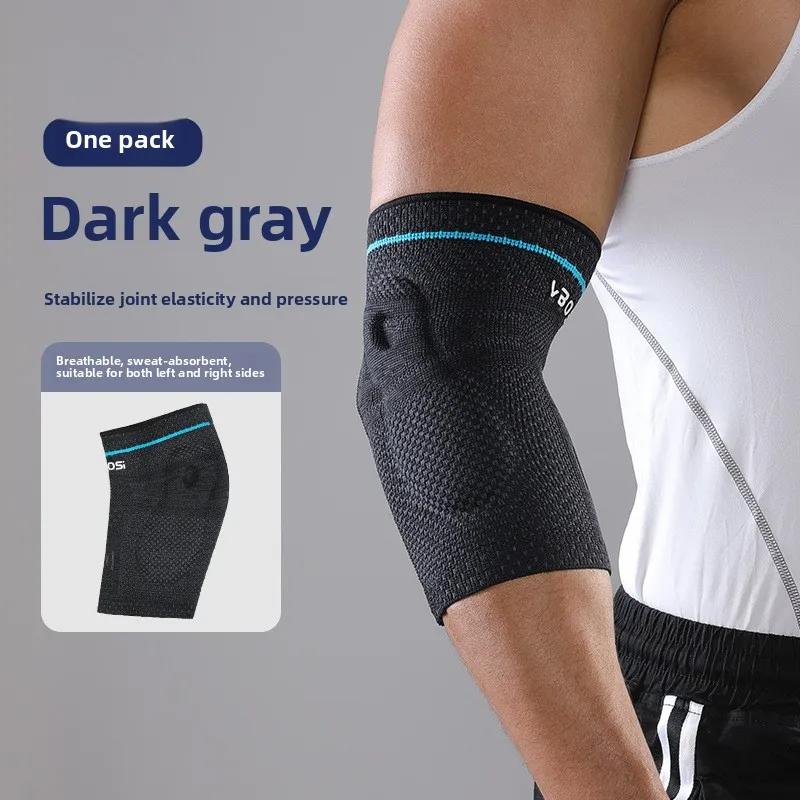 

Vbosi Unisex Ergonomic Arm Sleeves With Gel Pads 1Pc 3D Knitted Breathable Elastic Air Holes Elbow Support For Women And Men M