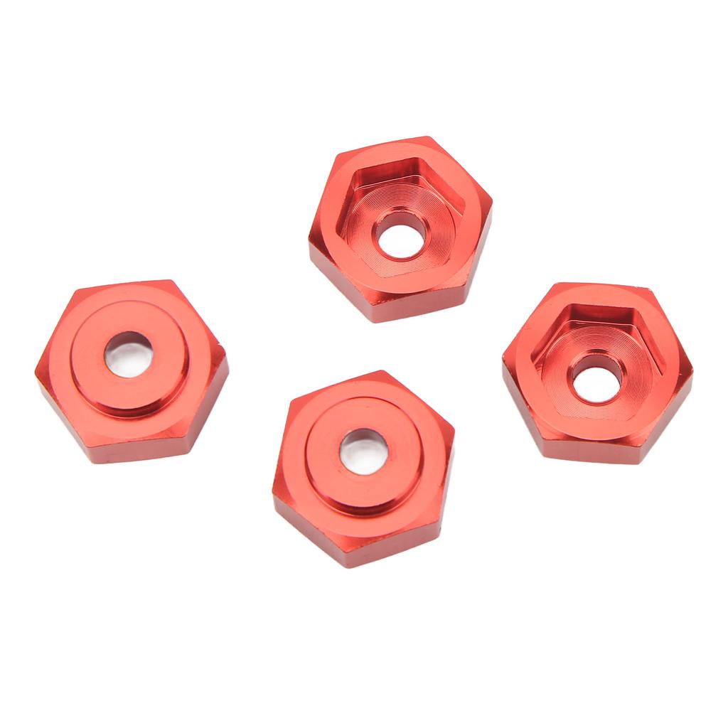 4pcs RC Hex Coupler Professional Aluminum Alloy RC Wheel Hex Adapter for 1Celsius10 RC Cars