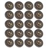 20 Sets   Rivet 24mm Diameter Vintage Decorative Zinc Alloy   Head Rivet Button with 7mm Screws