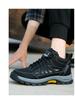 High-Top Anti-Smash, Anti-Puncture Work Safety Shoes with Non-Slip Rubber Sole