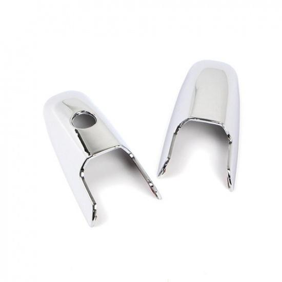 8Pcs Chrome Car Door Handle Frame Panel Cover Trim For Honda City 2008-2013