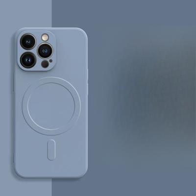 Magsafe Magnetické 14pro Bezdrátové nabíjení IPhone16 Ochranné pouzdro Tekutý silikon. Použitelné pro pouzdro na telefon iPhone 15