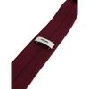 Renoma Comfortable Zipper Solid One Point Cubic Tie Vpstz1799 Rd