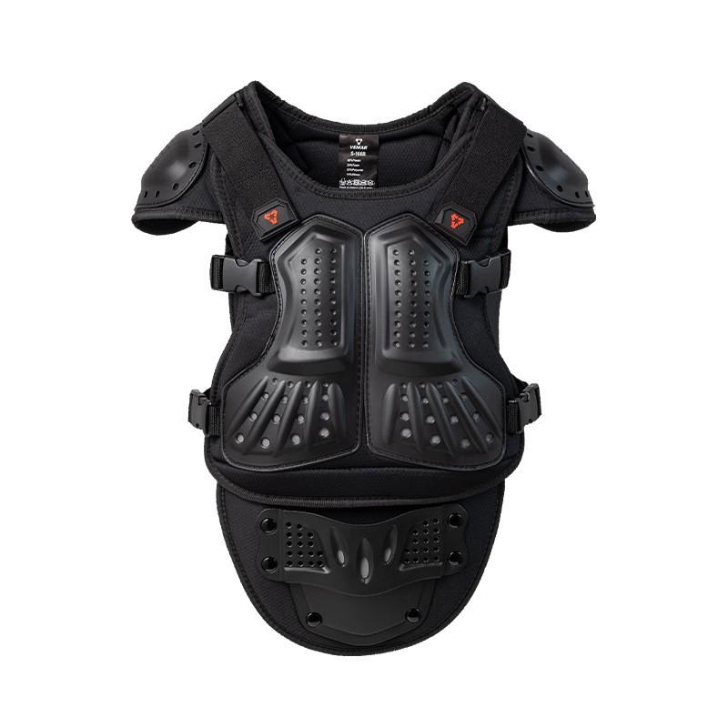 Kids Motorcycle Armor Vest Cycling Skateboarding Balance Bike Safety Gear Shock Absorbing Breathable Back Chest Protector