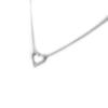 Les Trésors De Lily [L2038] - White 'Love' Silver Necklace
