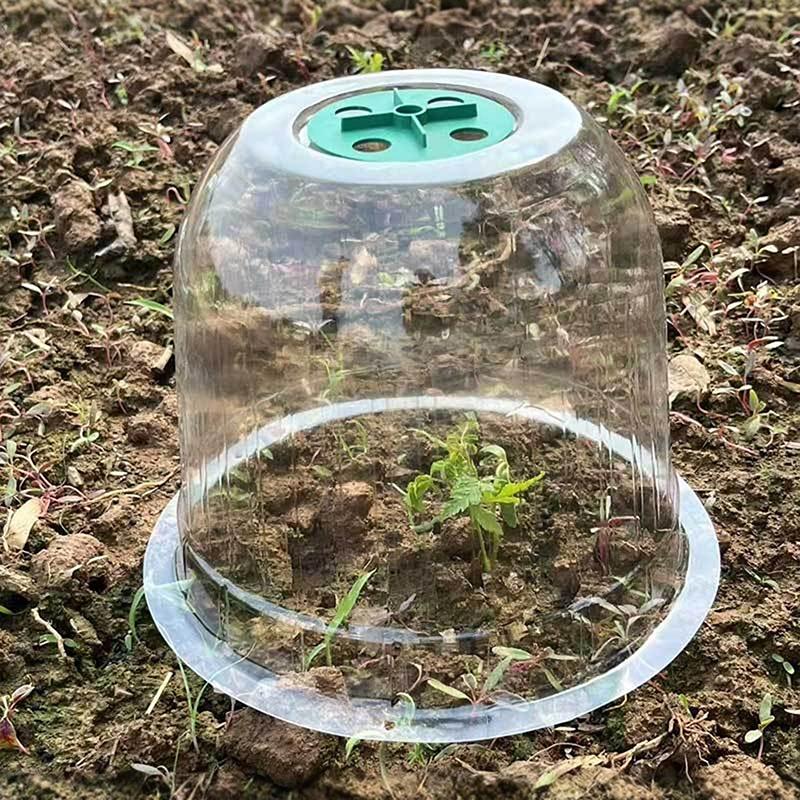 1/5 Buc Acoperiș pentru Răsaduri de Flori pentru Plante din Semințe Clopot Acoperiș Protejează Plantele Grădinărit de Seră Grădină Legume Acoperiș de Plastic