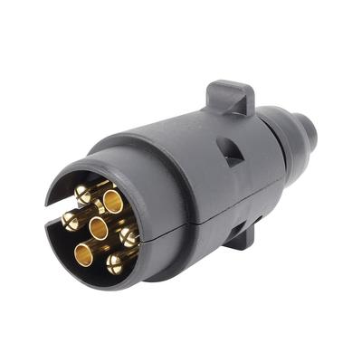 7 PIN Trailer Socket Plug, Plastic, Loose