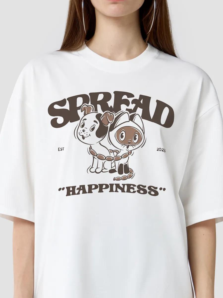 Soyuzmultfilm print oversized t-shirt 4XL