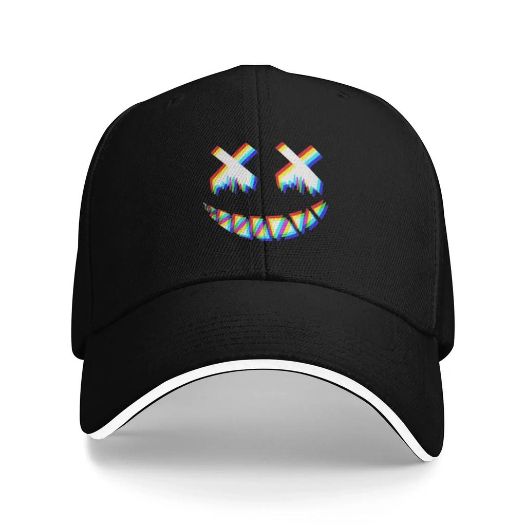 Smile Faces Patch Pattern Baseball Cap Cool TK Style Street Style Hip Hop Hats Summer Men Women Outdoor Sport Snapback Cap