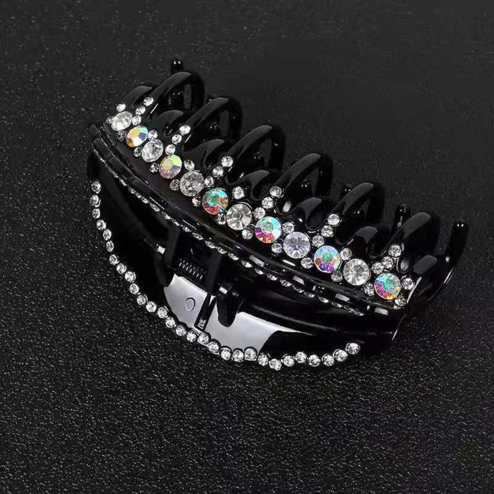 Fixing Ladies Hair Crystal Hair Clip Big Hairpin New Hair Accessories  Women Girls