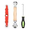Professional Grade Window Screen Tool Kit 3 Tool Double Roller Design Metal Nylon Components For Aluminum Frame Installation