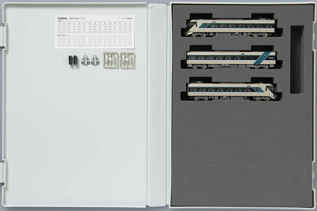 TOMIX N gauge Tobu 500 series Liberty additional set 3 cars 98428 model train