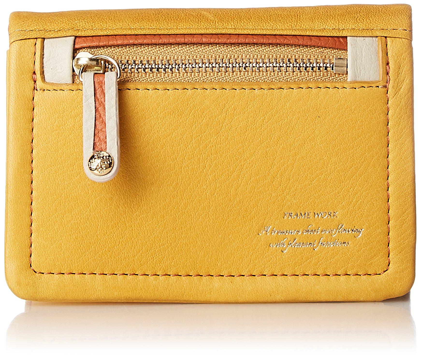 

Medium L Zippered Fold Wallet 42711 Mustard [Framework] Falsetto” гірчичний