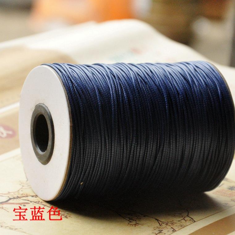 Necklace Bracelet Material, Jewelry Accessories, Multi-Colored Wax Rope, 200 Yards In A Roll Of Wax Thread, Woven Wire Diy Rope