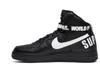 698696-010 Nike Air Force 1 High Supreme Special "Black/White" (Men's)