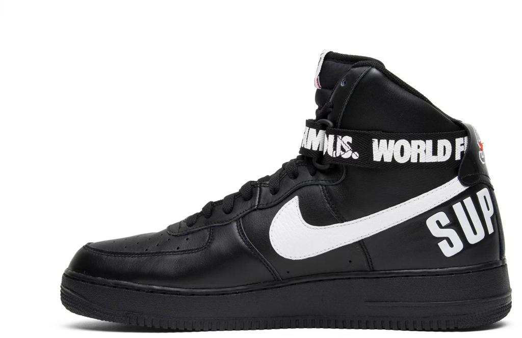 698696-010 Nike Air Force 1 High Supreme Special "Black/White" (Men's)