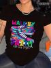 Vibrant Sneakers Walk by Faith Not by Sight T-shirt