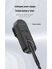 Universal Clip-On Bluetooth Headphone Receiver with Extended Battery, High-Quality Sound, Noise Reduction, and HD Calls