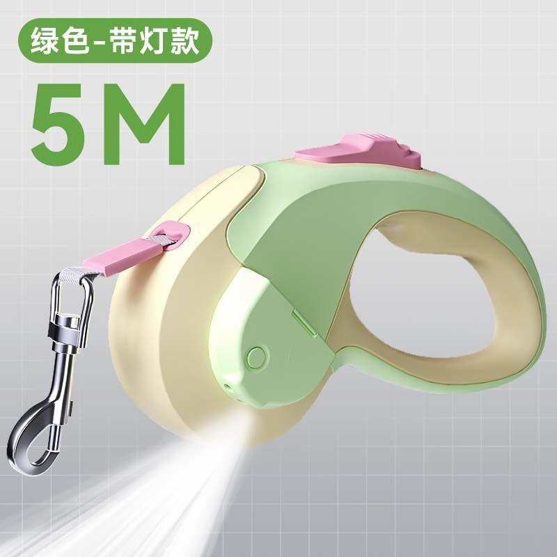 Pet automatic telescopic leash dog walking rope medium and small dog explosion-proof dog chain leash dog supplies