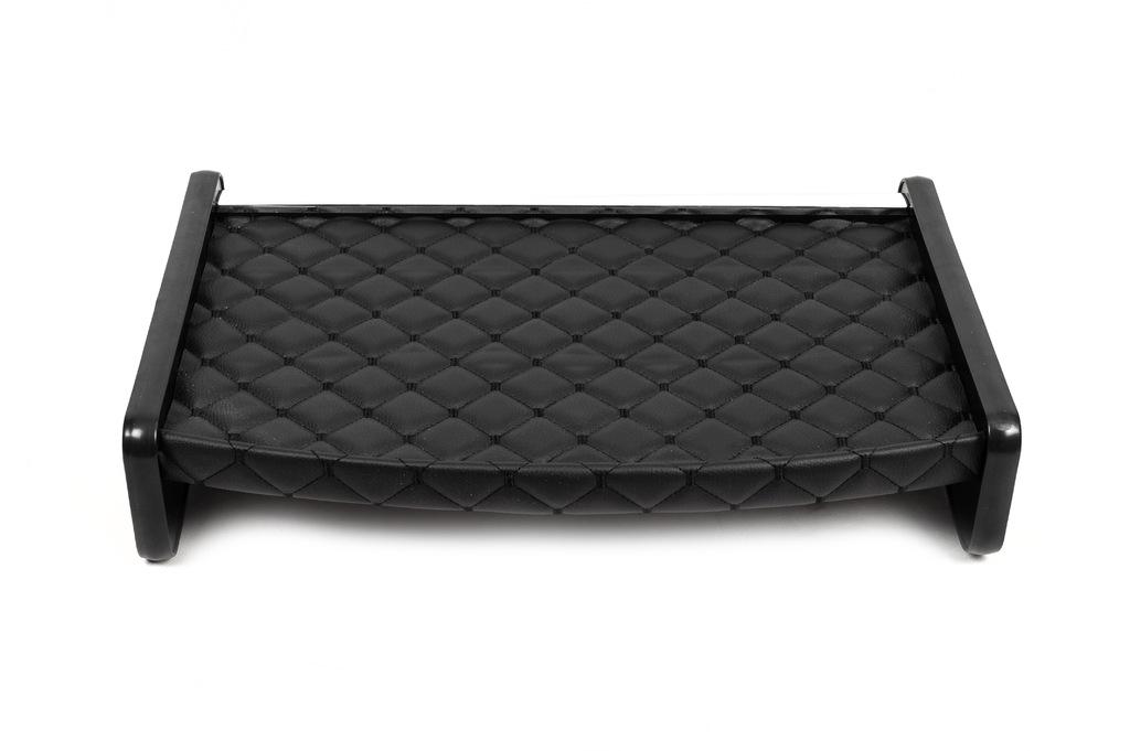 Полка на панель (2000-2006, Черная с черной нитью) CDI для Mercedes Sprinter W901/902/903/904/905