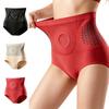 Berberin-infundierte Shapewear Hohe Taille Bauchkontroll-Slips für Damen, Oberschenkelformende Unterwäsche Nahtloses Wabenmuster Po-Hebend Body