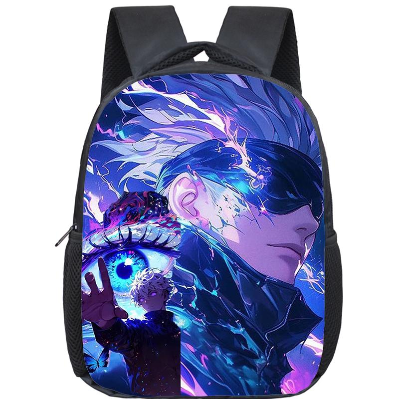 Anime J-Jujutsu Kaisen Backpack Children School Bags Manga Gojo Satoru Yuji Itadori Backpack Boys Girls Kindergarten Book Bag