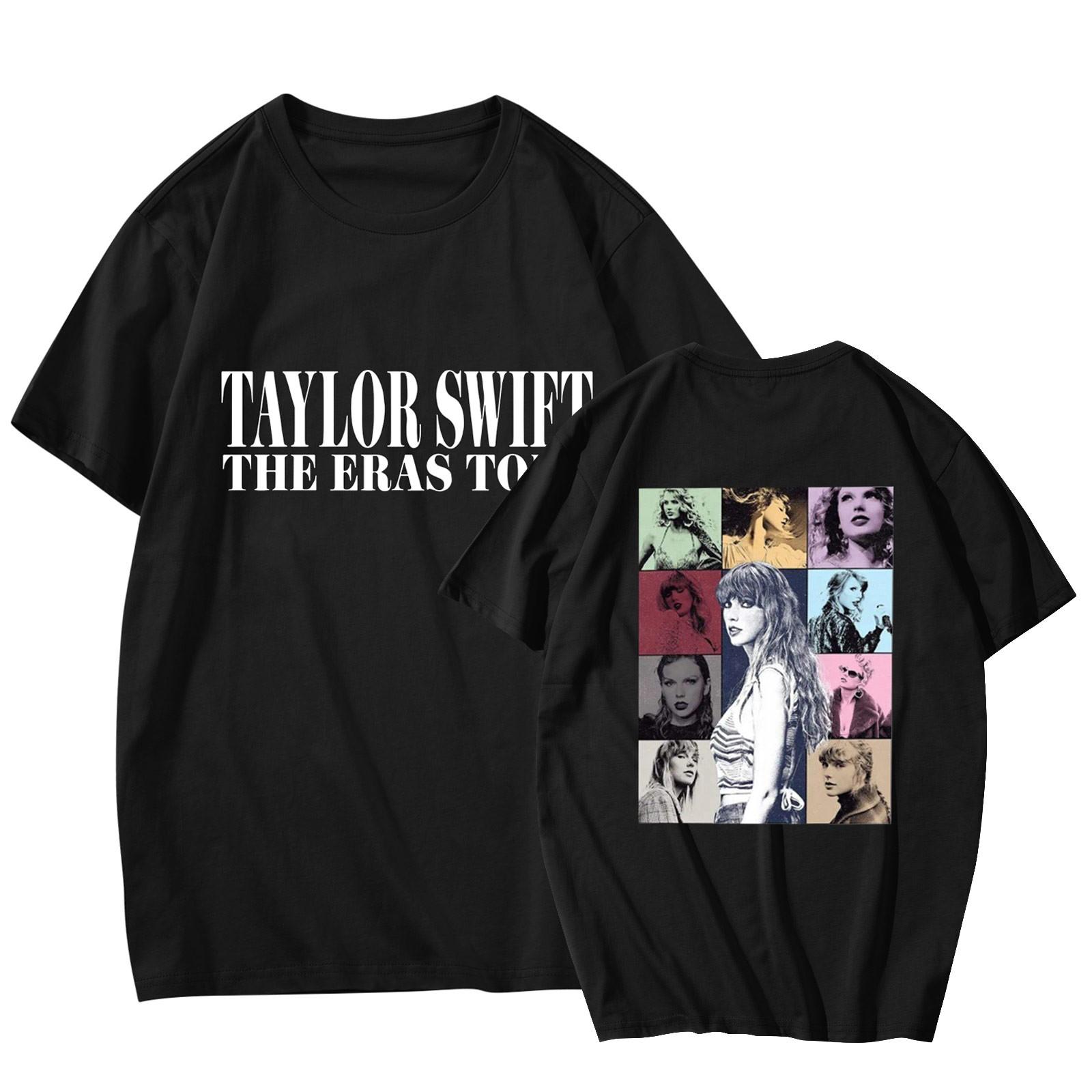 

Жіноча модна повсякденна блуза з круглим вирізом і короткими рукавами S чорний