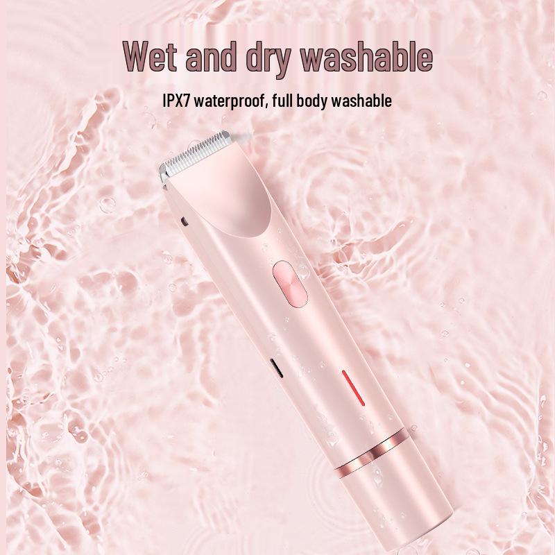 Women's Double-Head Electric Shaver: Trimmer for Sensitive Areas