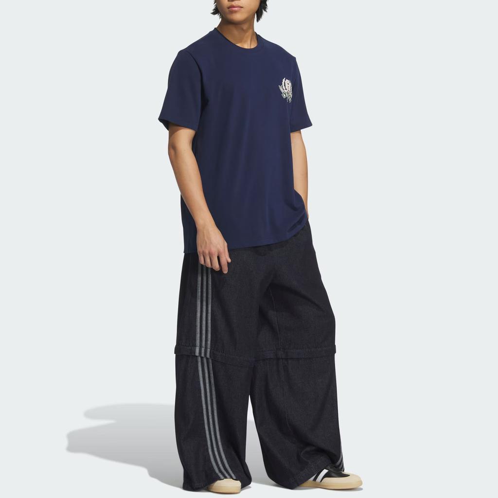 Adidas Originals Vrct Ss25 Simple Round Neck Sports Short Sleeve T-Shirt Men T-Shirts KD1842
