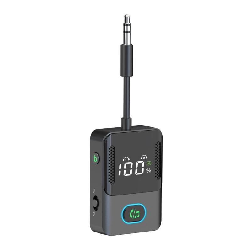 

Wireless Adapter Double Mode Transmitter Receiver For Home Theater Plane Long Working Time Support Fast Charging 1