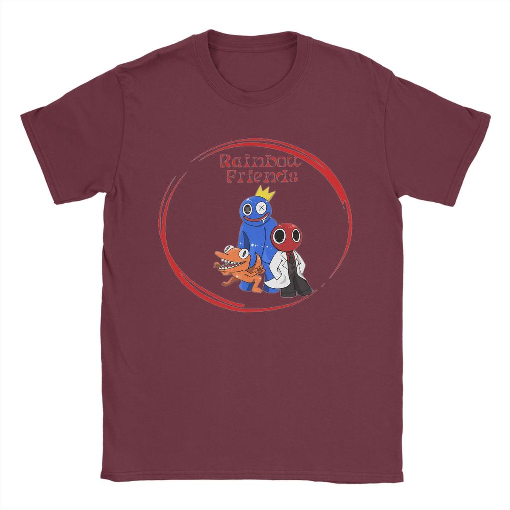 Unisex Garten of Banban Friends Characters T Shirts Pure Cotton Clothing Humorous Short Sleeve O Neck Tees Classic TShirt