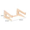 Wooden Laptop Riser and Desk Storage Stand