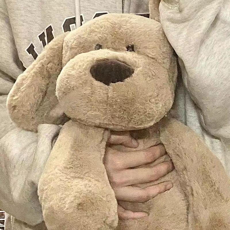 Muñeca Almohada Muñeco Perro Lindo Juguete de Peluche Cama para Perro Dormir Reparar Perro Muñeca de Trapo Regalo de Cumpleaños