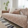 Solid Plaid Sofa Cover for Living Room Slipcover Sofa Couch Protective Cover Towel Anti-Slip Sofa Cushion Cover Mat 1/2/3/4 Seat