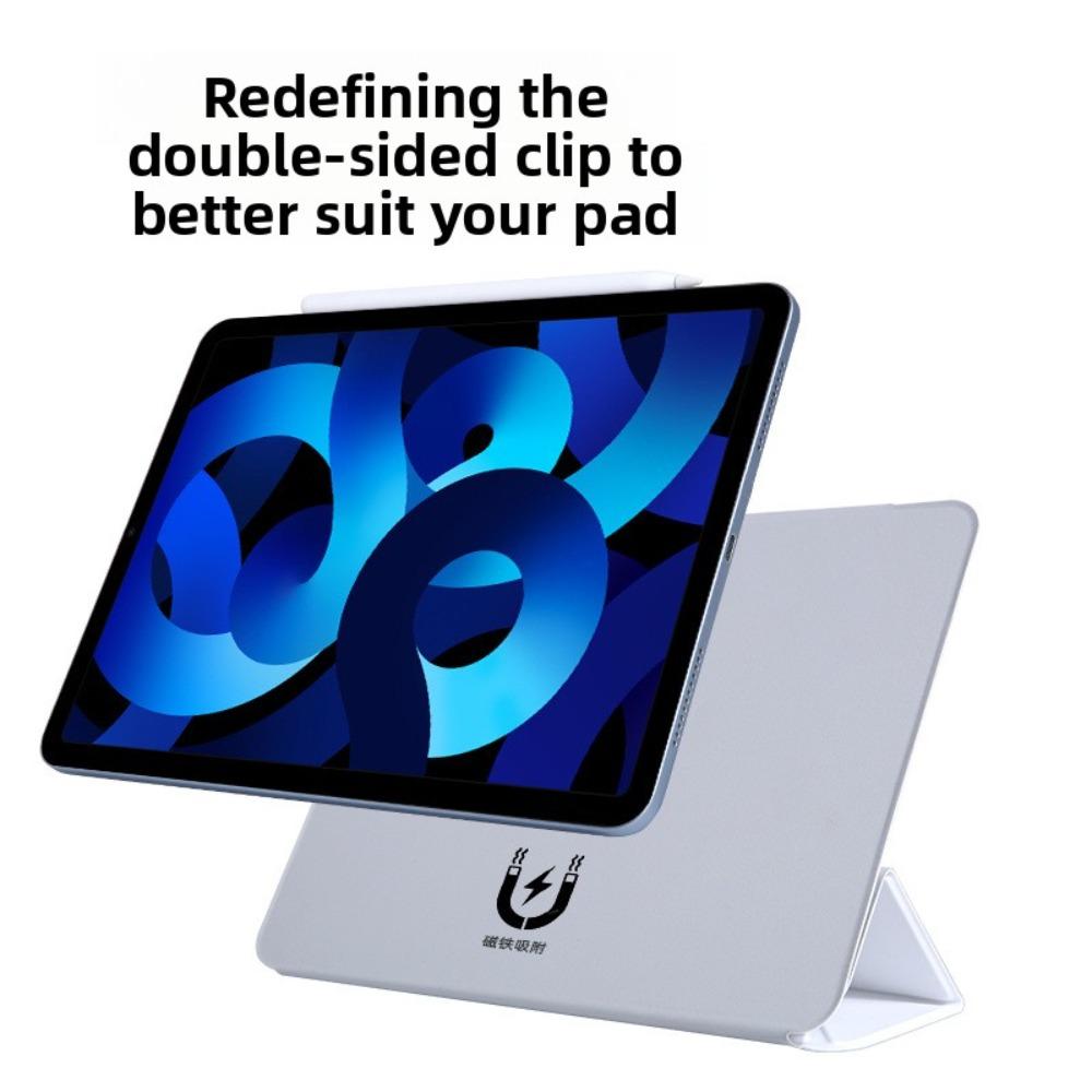 For iPad Pro Magnetic Leather Case Y Fold Dual Stand for Air 4 5 6 7 10 11 12.9 13 Slim Cover