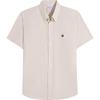 Cămașă cu mânecă scurtă pentru bărbați Brooks Brothers Oxford cu logo brodat