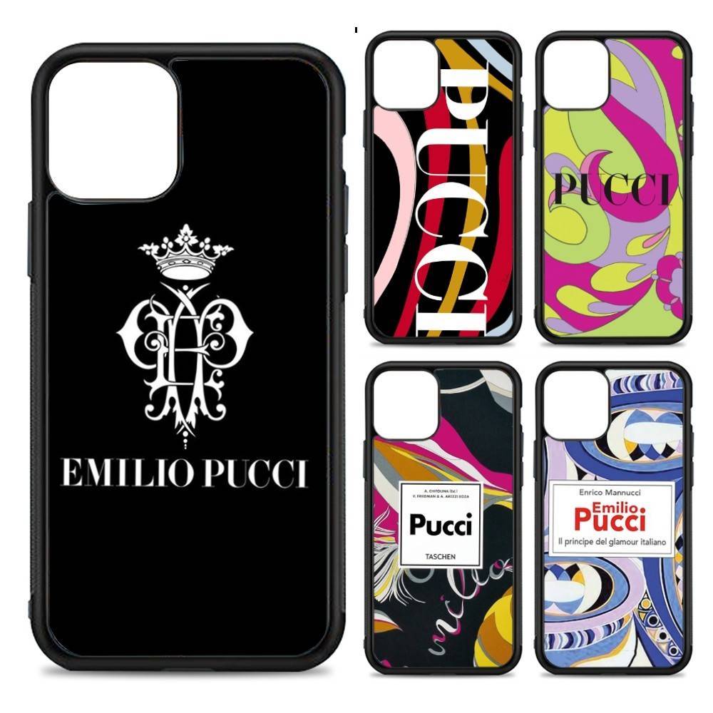 E-Emilio Logo Pucci Phone Case For IPhone 17 16 Pro Max 11 12 13