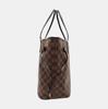 [Pre-Owned] Neverfull Mm Checkered Coated Canvas With Leather Trim Tote Bag - Very Good #C7EZ73