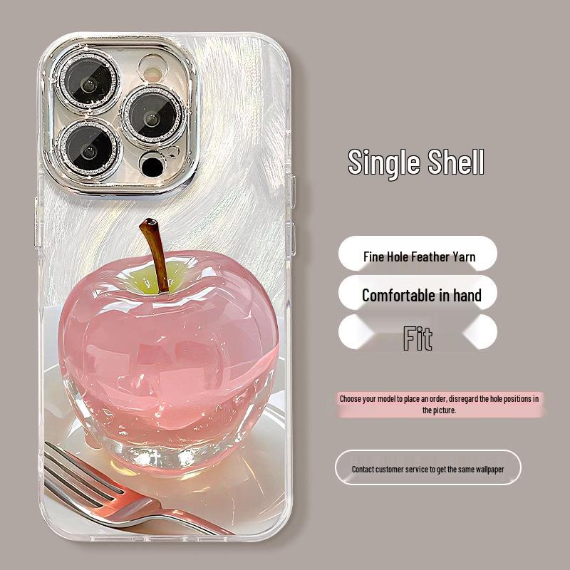 

Кристальный чехол для телефона Apple с перьями: Полное покрытие с плёнкой для объектива для iPhone 11, 13, 14, 15, 16 Pro Max - Разработано для женщин Apple 12 Pro