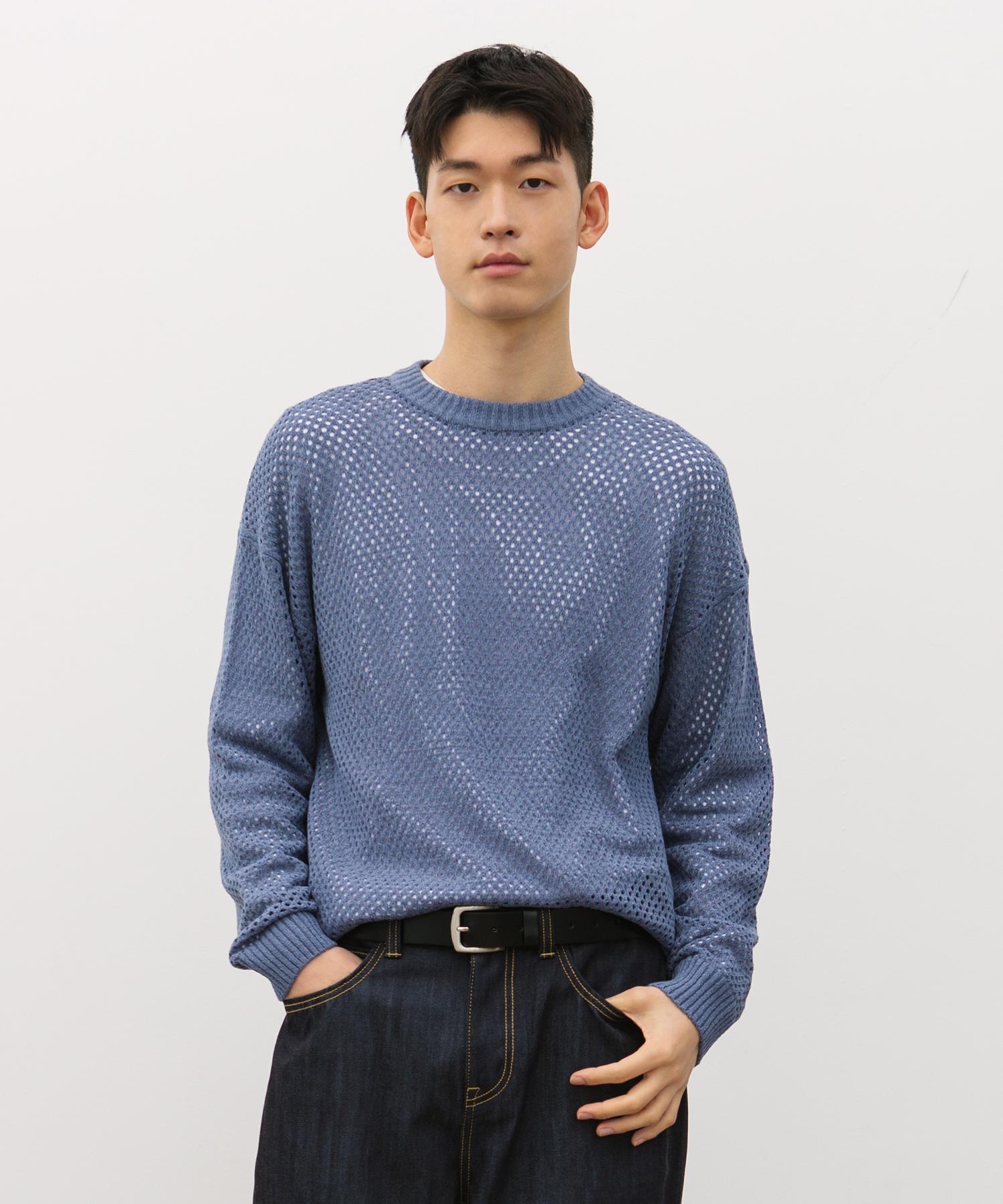 Lee Sci-Fi Pullover Knit Blue L