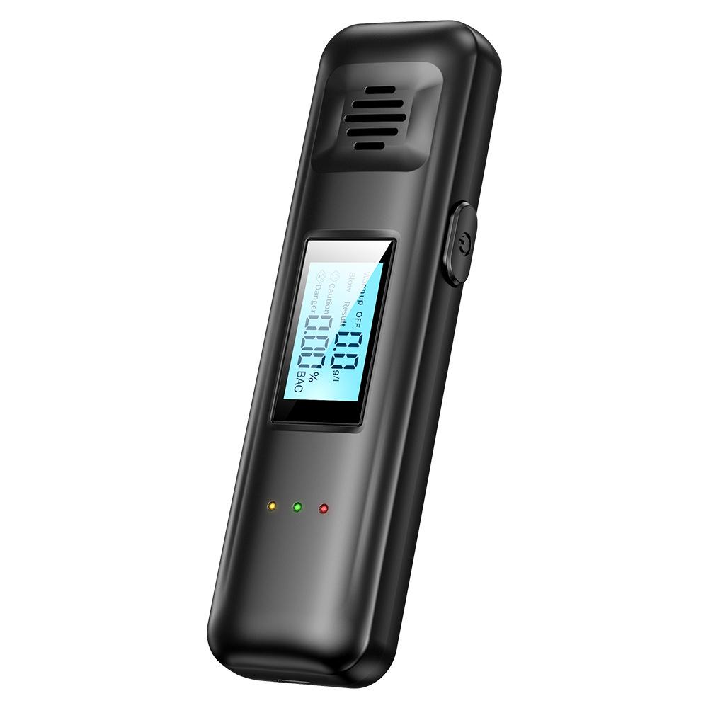 Non-Contact Breath Alcohol Tester with LCD Digital Display Alcohol Meter Accuracy Breathalyzer Diagnostic Tool Type C Charging
