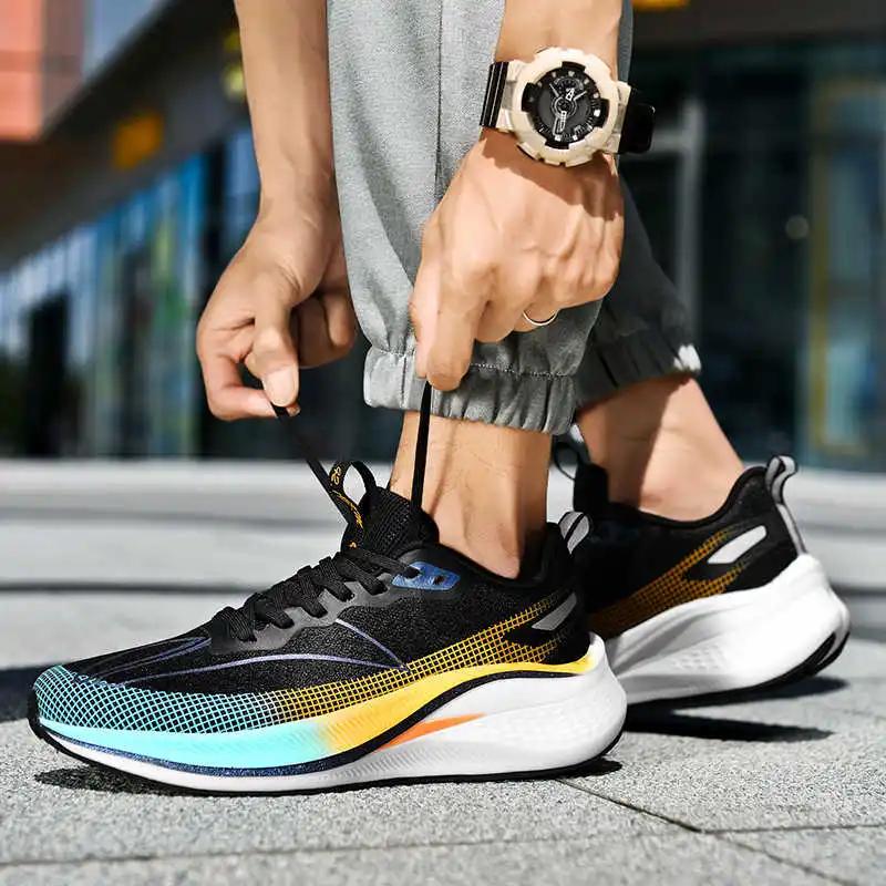 Fashion Plateforme Thick-heeled Men Classic Shoes Running Chassure Basketball Man Sneakers Sports Second Hand Runings Bity Traning