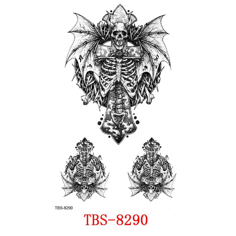 

Waterproof Tattoo Sticker, Totem Character Tattoo Sticker Tattoo 120*190mm