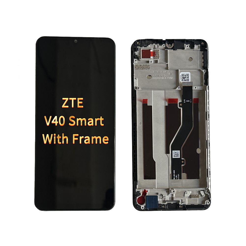 

Полный комплект ЖК-экрана и дигитайзера для ZTE V40 Smart с рамкой ;черный; + Инструменты