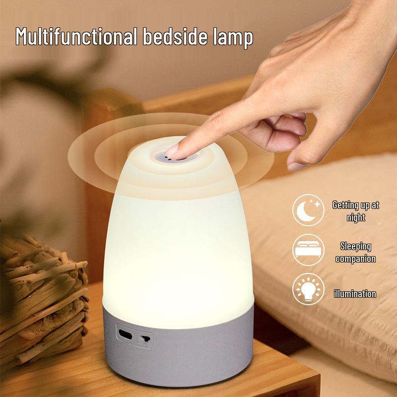 

Rechargeable Smart Night Light: Baby-Safe Eye Protection, Stepless Dimming & Multicolor Options