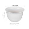 48Pcs Vintage Thickened Tea Bowl Set Chinese Style Teacups Classic Traditional Teaware Household Mini Tea Serving 60Ml