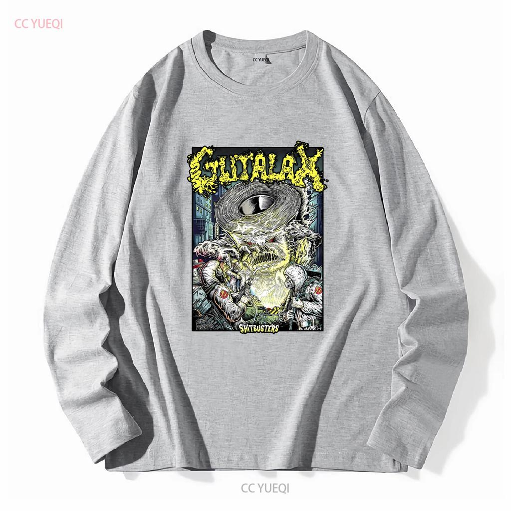 Gutalax Shitbusters Concert Tour 2024 Black All Size T Shirt TT162 vintage Washed Versatile streetwear homme