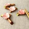 Creative Cherry Blossoms Chopstick Rest Rack Chopstick Shelf Stand Pen Holder Tableware Table Decoration