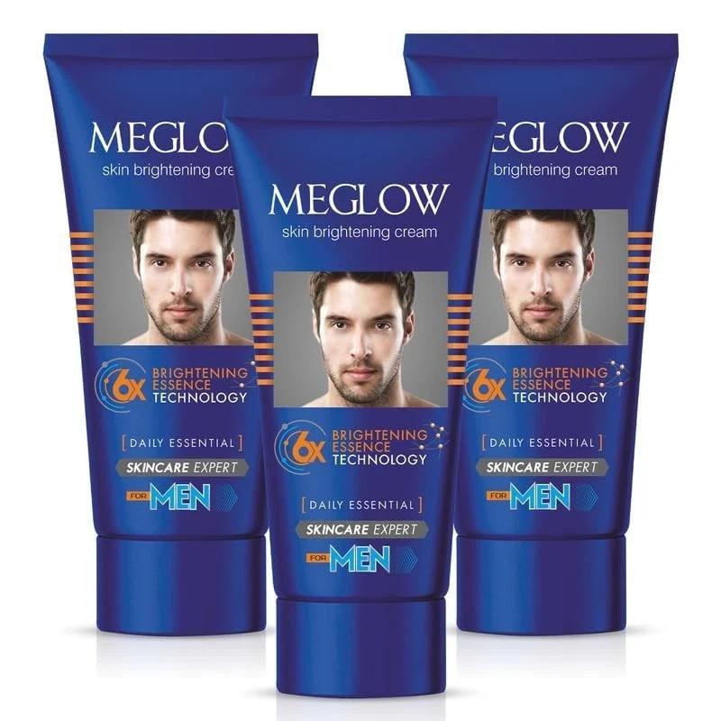 Meglow Vīriešu Sejas Krēms 30g x3