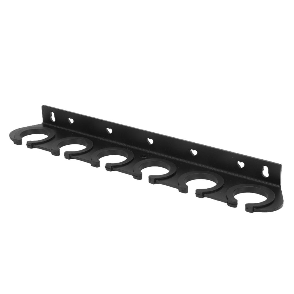 Suporte para Múltiplos Microfones Métodos de Montagem Dupla Organizador para 6 Microfones com Anéis Antiderrapantes para Microfones de Mão com Fio Sem Fio